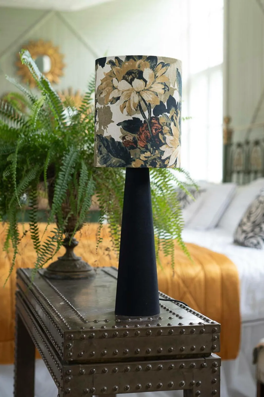 Alde & Lind Lampeskærme-Cylinder D21,5 Solros