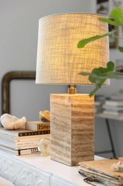 Alde & Lind Lampefødder-Lampefod Zenith H34 Travertin