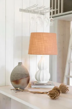 Alde & Lind Lampeskærme-Lampeskærm Alice D35 oval Grain