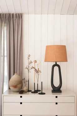 Alde & Lind Lampeskærme-Lampeskærm Alice D35 oval Grain