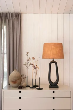 Alde & Lind Lampeskærme-Lampeskærm Alice D35 oval Grain