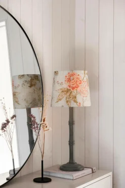 Alde & Lind Lampeskærme-Lampeskærm Alice D27 oval Flower