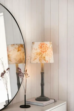 Alde & Lind Lampeskærme-Lampeskærm Alice D27 oval Flower