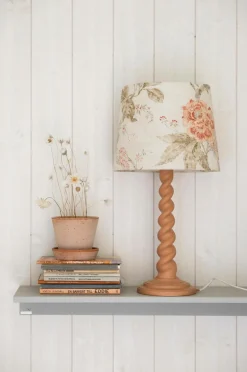 Alde & Lind Lampeskærme-Lampeskærm Alice D27 oval Flower