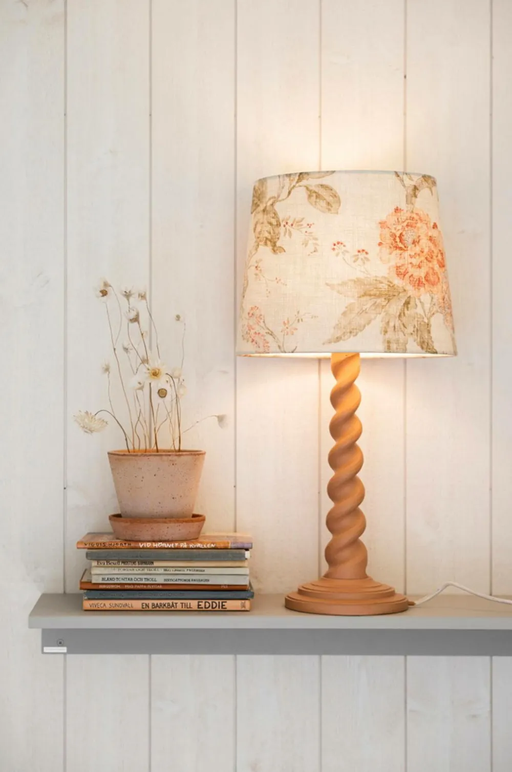 Alde & Lind Lampeskærme-Lampeskærm Alice D27 oval Flower