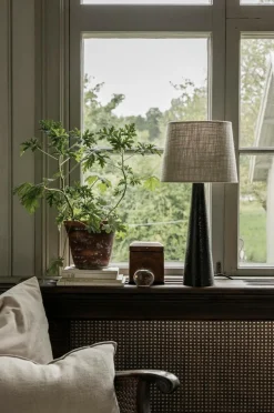 Alde & Lind Lampeskærme-Lampeskærm Alice D27 oval Grain