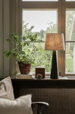 Alde & Lind Lampeskærme-Lampeskærm Alice D27 oval Grain