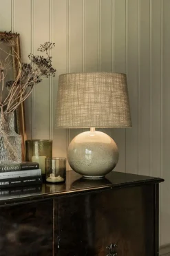 Alde & Lind Lampeskærme-Lampeskærm Alice D35 oval Grain