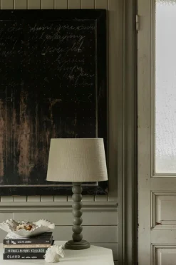 Alde & Lind Lampeskærme-Lampeskærm Alice D35 oval Grain