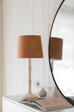 Alde & Lind Lampeskærme-Lampeskærm Alice D27 oval Grain