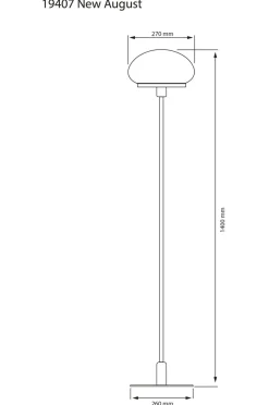 Aneta Lighting Gulvlamper-Gulvlampe New August