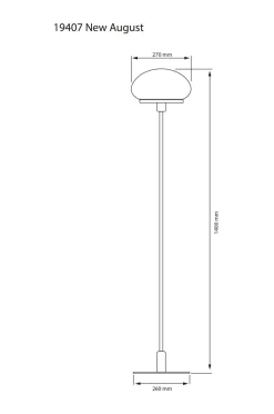 Aneta Lighting Gulvlamper-Gulvlampe New August
