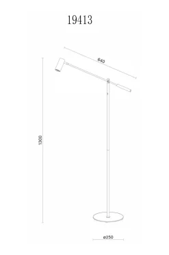 Aneta Lighting Gulvlamper-Gulvlampe Concord