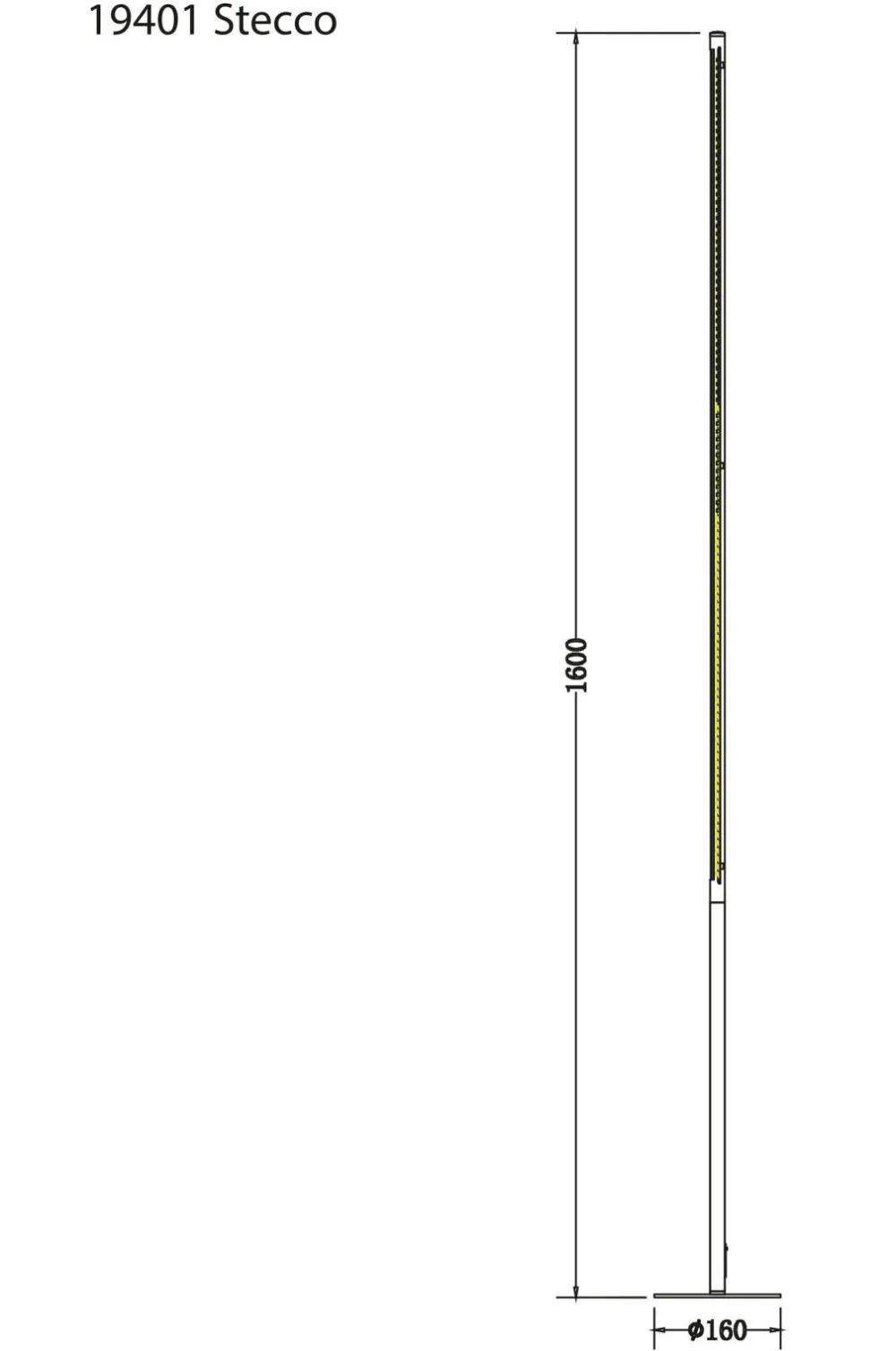 Aneta Lighting Gulvlamper-Gulvlampe Stecco