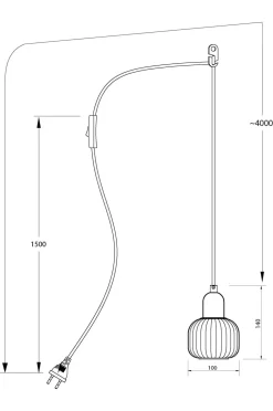 Aneta Lighting Pendler-Pendel ELIN