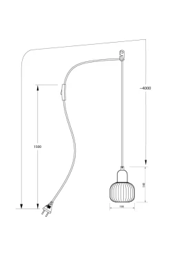 Aneta Lighting Pendler-Pendel ELIN