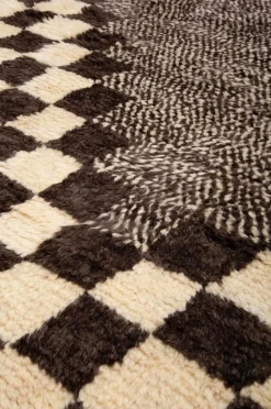 Bargi Uldtæpper-Uldtæppe Berber Chess 175x235 cm