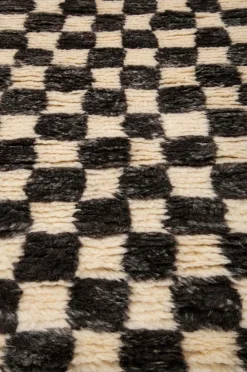 Bargi Uldtæpper-Uldtæppe Berber Chess 93x160 cm