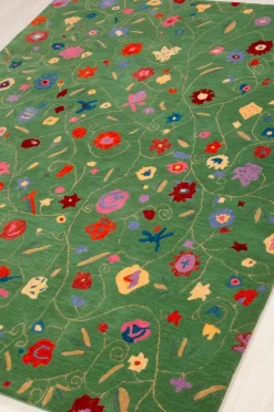 Bargi Uldtæpper-Uldtæppe Botanica 170x230