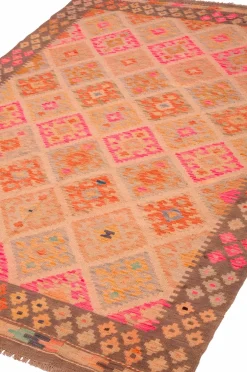 Bargi Uldtæpper|Fladvævede Tæpper-Uldtæppe Kelim 175x253 cm