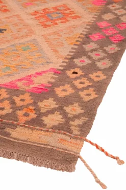 Bargi Uldtæpper|Fladvævede Tæpper-Uldtæppe Kelim 175x253 cm