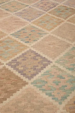 Bargi Uldtæpper|Fladvævede Tæpper-Uldtæppe Kelim 175x231 cm