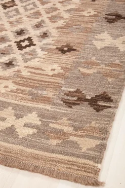 Bargi Uldtæpper-Uldtæppe Kilim Raw 175x228 cm