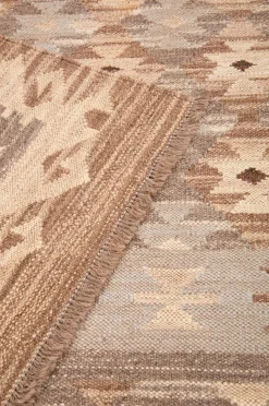 Bargi Uldtæpper-Uldtæppe Kilim Raw 205x291 cm