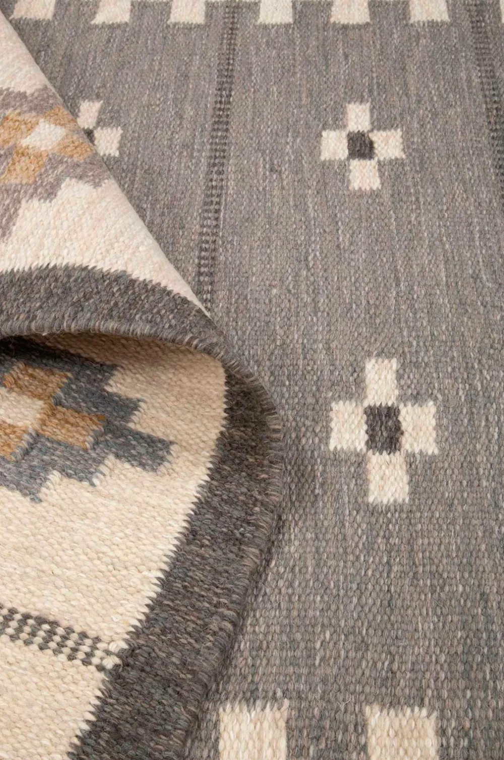 Bargi Uldtæpper-Uldtæppe Röllakan 201x296