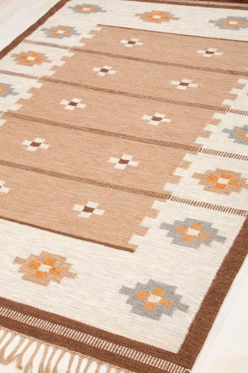 Bargi Uldtæpper-Uldtæppe Röllakan 202x301