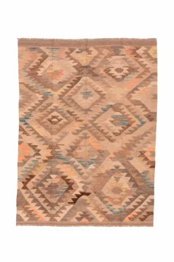 Bargi Uldtæpper|Fladvævede Tæpper-Woolcarpet Kilim 145x193 cm