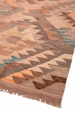 Bargi Uldtæpper|Fladvævede Tæpper-Woolcarpet Kilim 145x193 cm