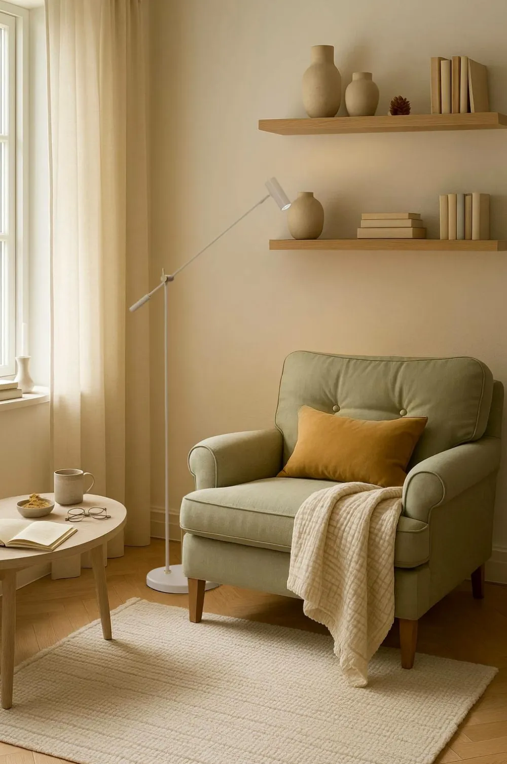 Belid Gulvlamper-Gulvlampe Cato højde 100-143cm cm dæmpbar