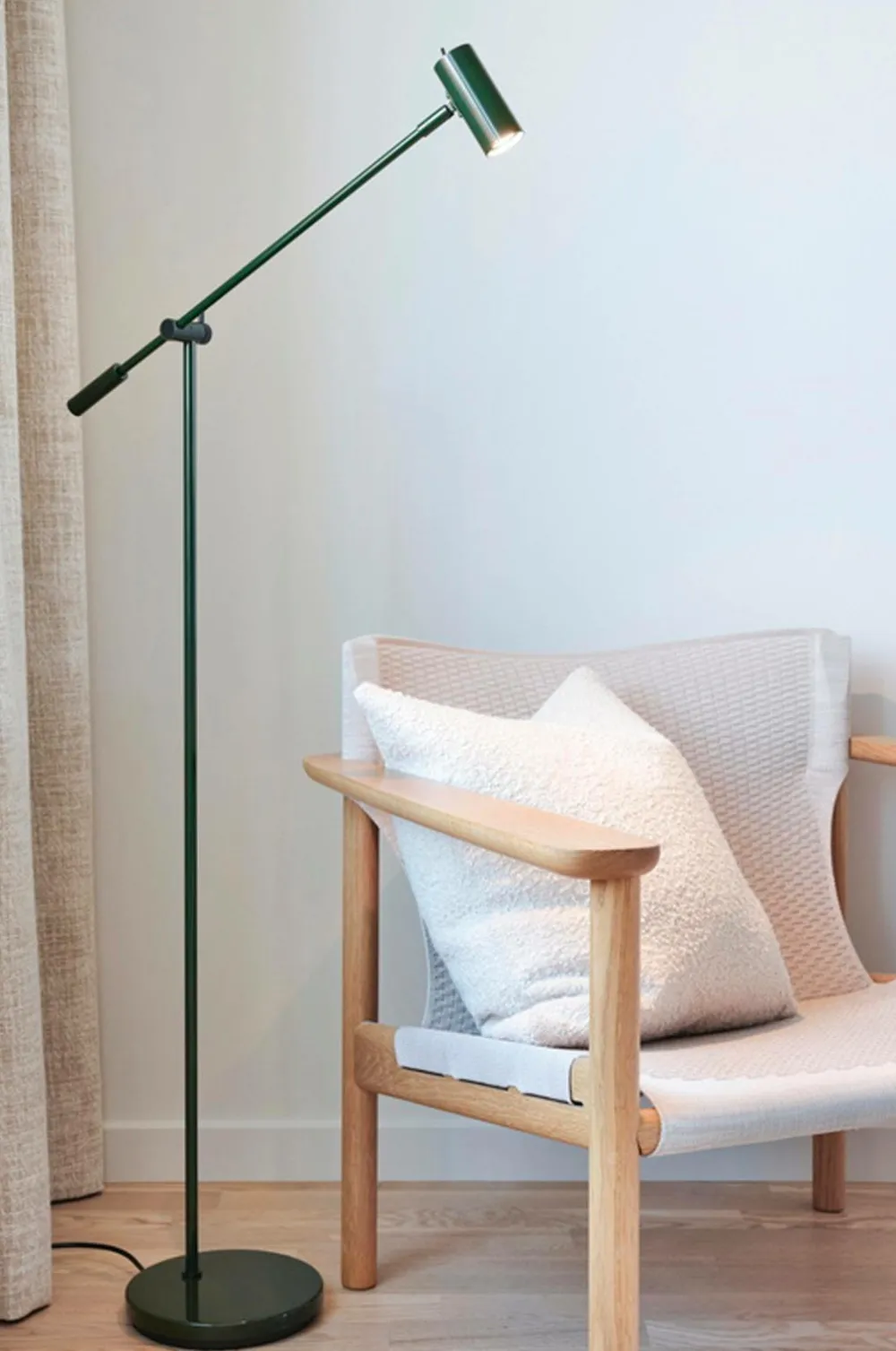 Belid Gulvlamper-Gulvlampe Cato højde 100-143cm cm dæmpbar