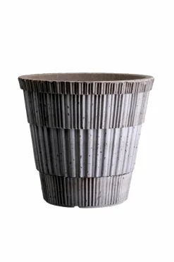 Bergs Potter Potteskjulere-Krukke, Atlas rå, Ø 14 Cm