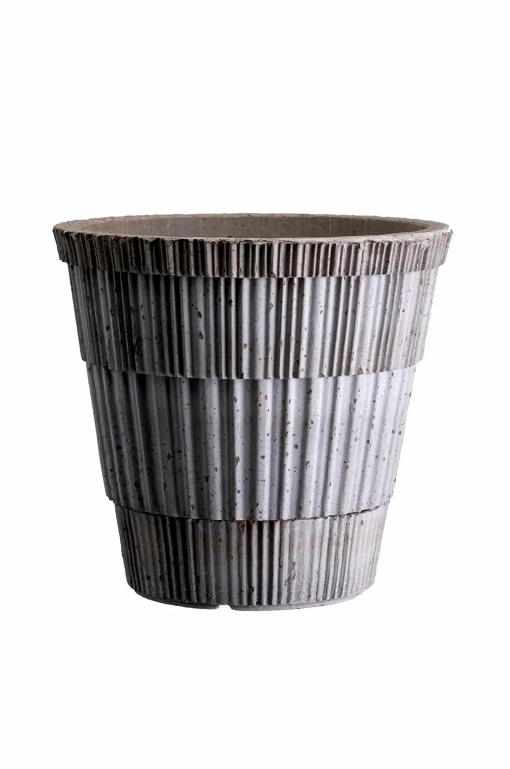 Bergs Potter Potteskjulere-Krukke, Atlas raw, Ø 16 Cm