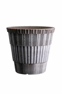 Bergs Potter Potteskjulere-Krukke, Atlas rå, Ø 18 Cm