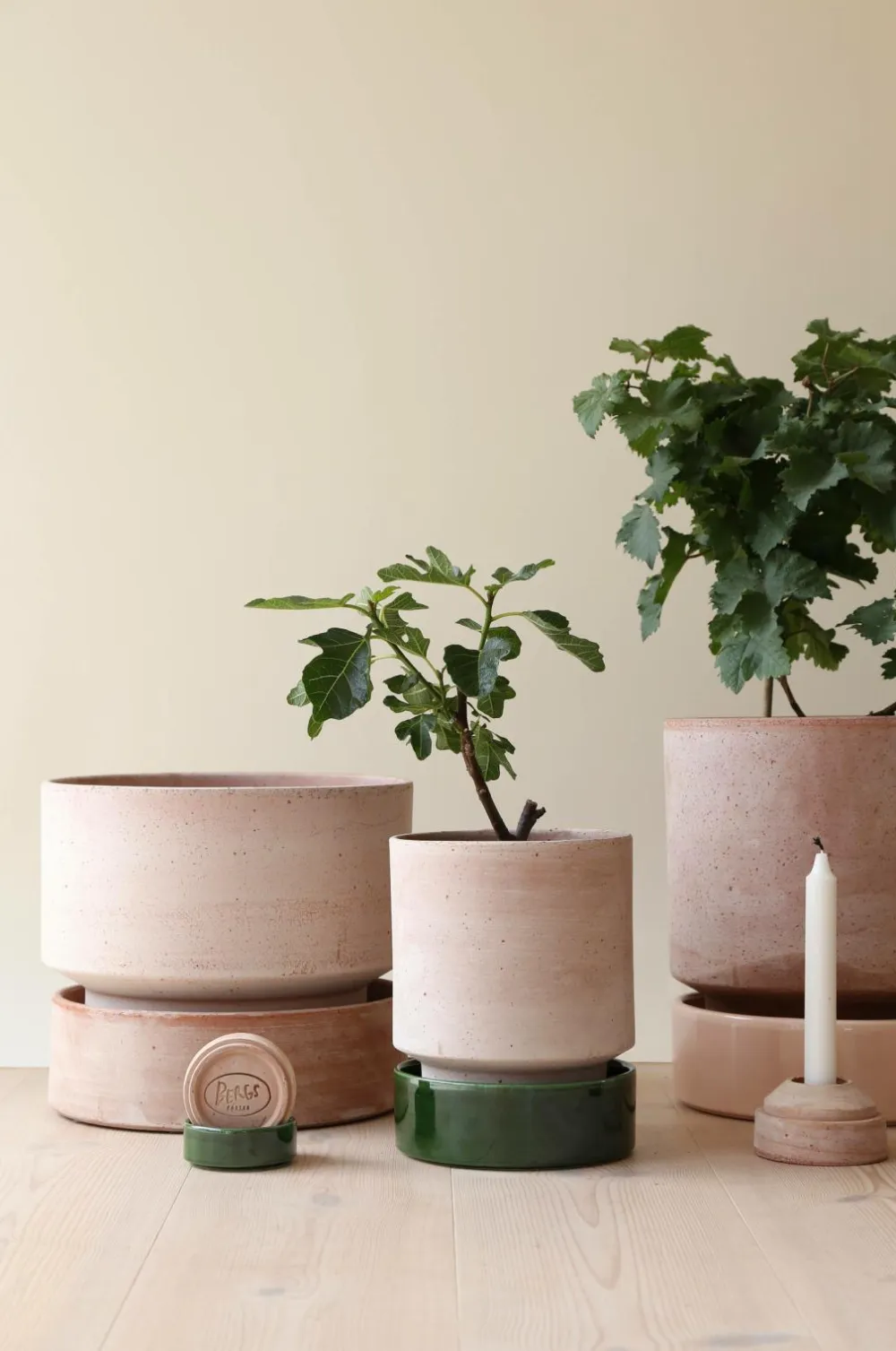 Bergs Potter Potteskjulere-Krukke Hoff RAW, diameter 18 cm