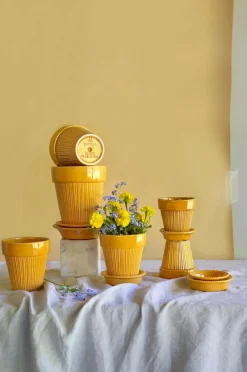 Bergs Potter Potteskjulere-Simona Glazed, Ø 12 cm, sæt