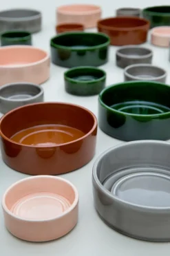 Bergs Potter Potteskjulere-Underskål Hoff GLAZED, diameter 14 cm