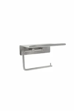 Beslag Design Badeværelsestilbehør-Base - Toiletpapirholder med hylde