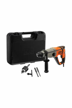 Black & Decker Værktøj & Have-Borehammer i kitbox 800W SDS-Plus