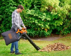 Black & Decker Værktøj & Have-Løvblæser 2500W Blæse- & Sugefunktion