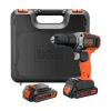 Black & Decker Værktøj & Have-Slagboremaskine 18V lithium-ion 2X1,5AH