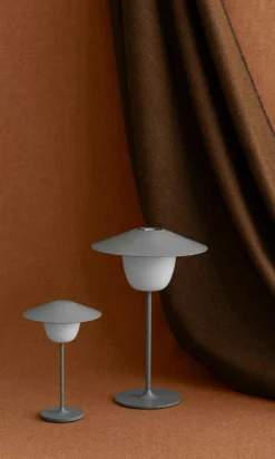 Blomus Udendørsbelysning|Genopladelige Lamper-LED-lampe Ani Mini 21,5 cm