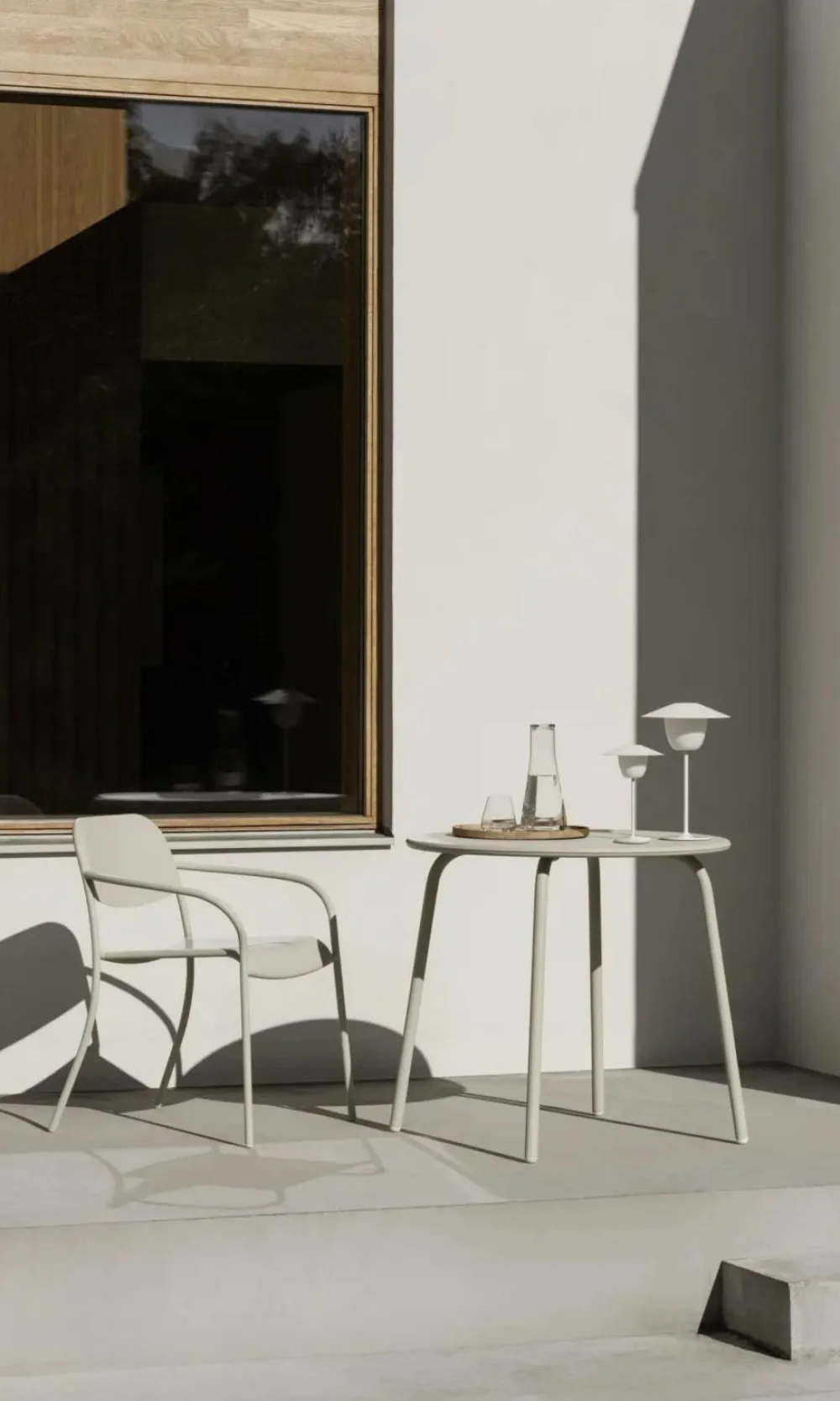 Blomus Udendørsbelysning|Genopladelige Lamper-LED-lampe Ani Mini 21,5 cm