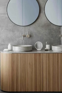 Blomus Badeværelsestilbehør-Makeupspejl Sono Ø17 cm