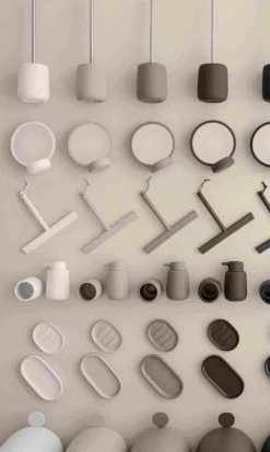 Blomus Badeværelsestilbehør-Toiletbørste Sono 39 cm