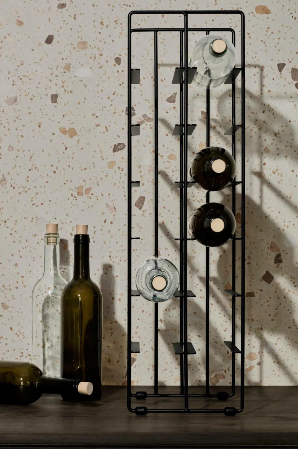 Blomus Småopbevaring-Vinreol Pilare 12 flasker
