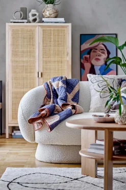 Bloomingville Bomulds- & Kludetæpper-Bomuldstæppe Viga